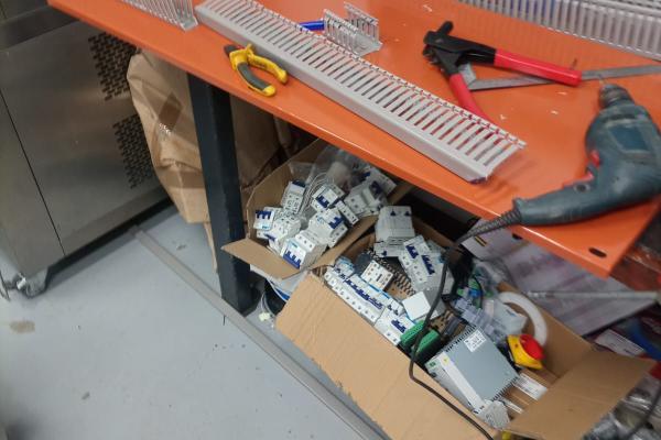 Lavadora de Vidrarias durante a Reforma 06